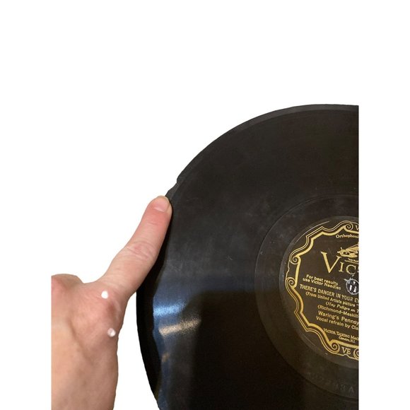 AS IS Vintage record fox trot with you there's danger in your eyes Cherie - Picture 4 of 4